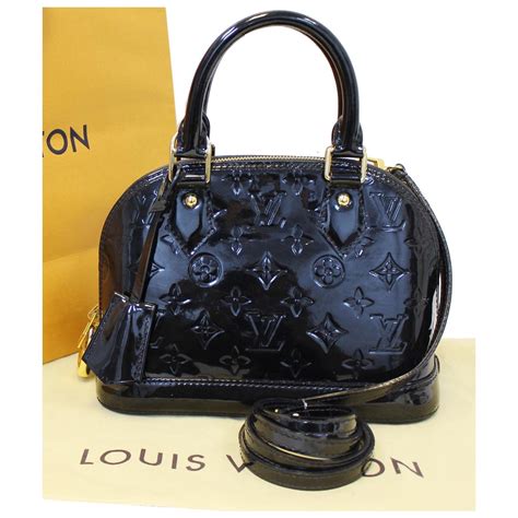 alma louis vuitton bag black